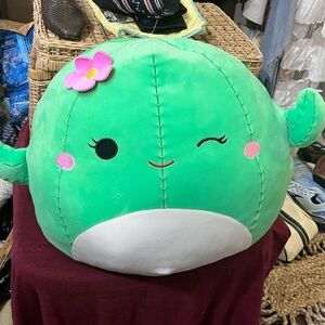 Maritza the Cactus 2021 Squishmallow  14” BIG butter soft cutie so pretty!! XXL